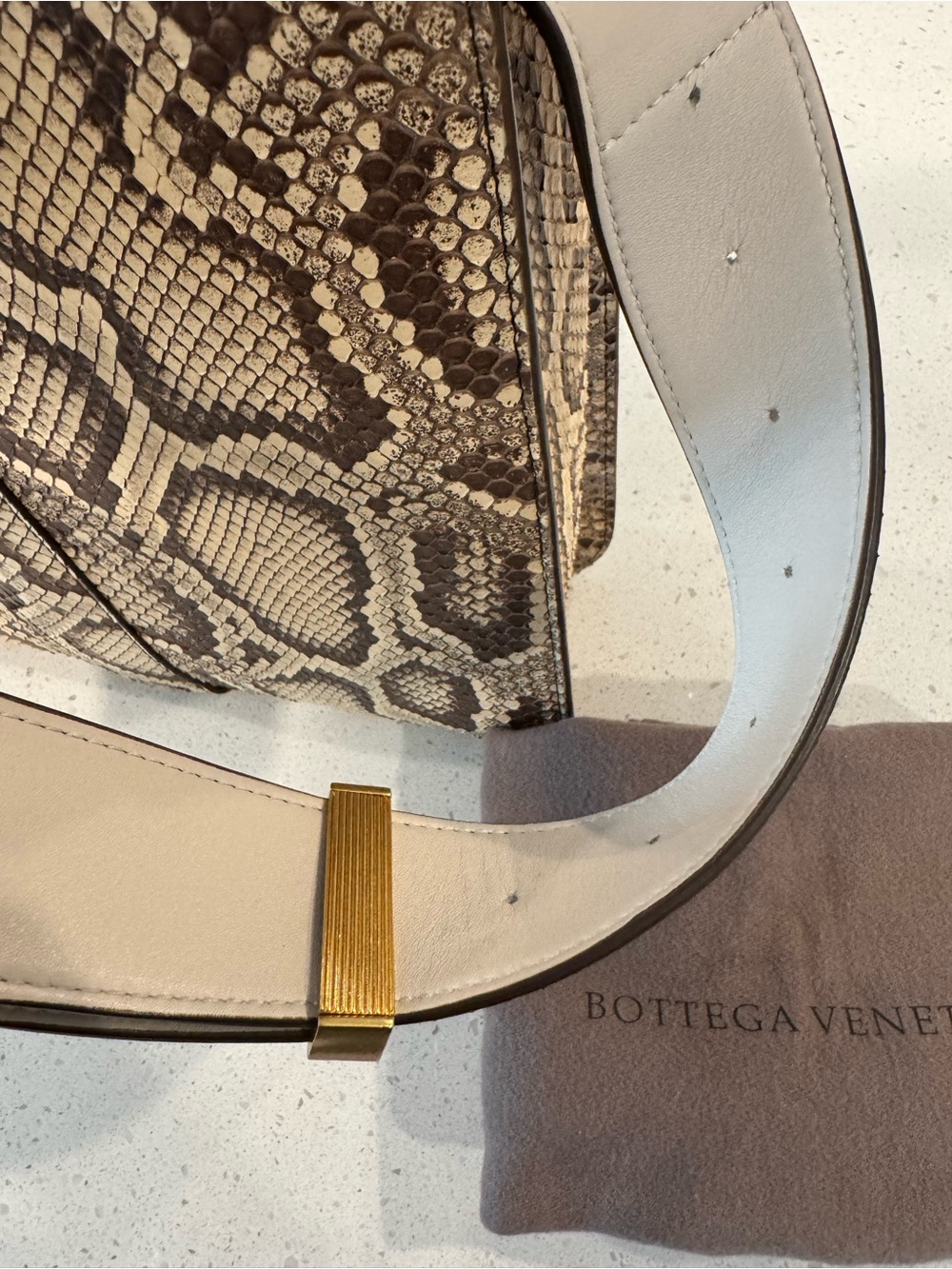 Bottega Veneta Python Marie bag - Picture 3 of 14